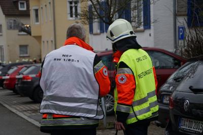 Rottweil: Garagenbrand greift auf Wohnhaus ueber - 4 Verletzte Personen 